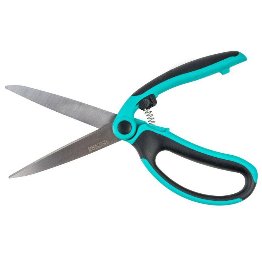 Sewing Scissors * | Cheapest Singer Proseries 9.5 Spring Assist Scissors, 3Ct.