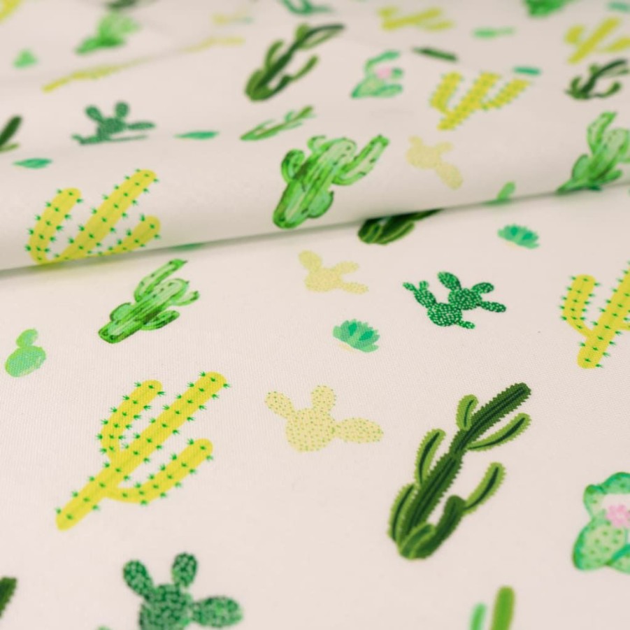 Fabric & Sewing Shop * | Discount Singer Cactus Scatter Print Cotton Fabric