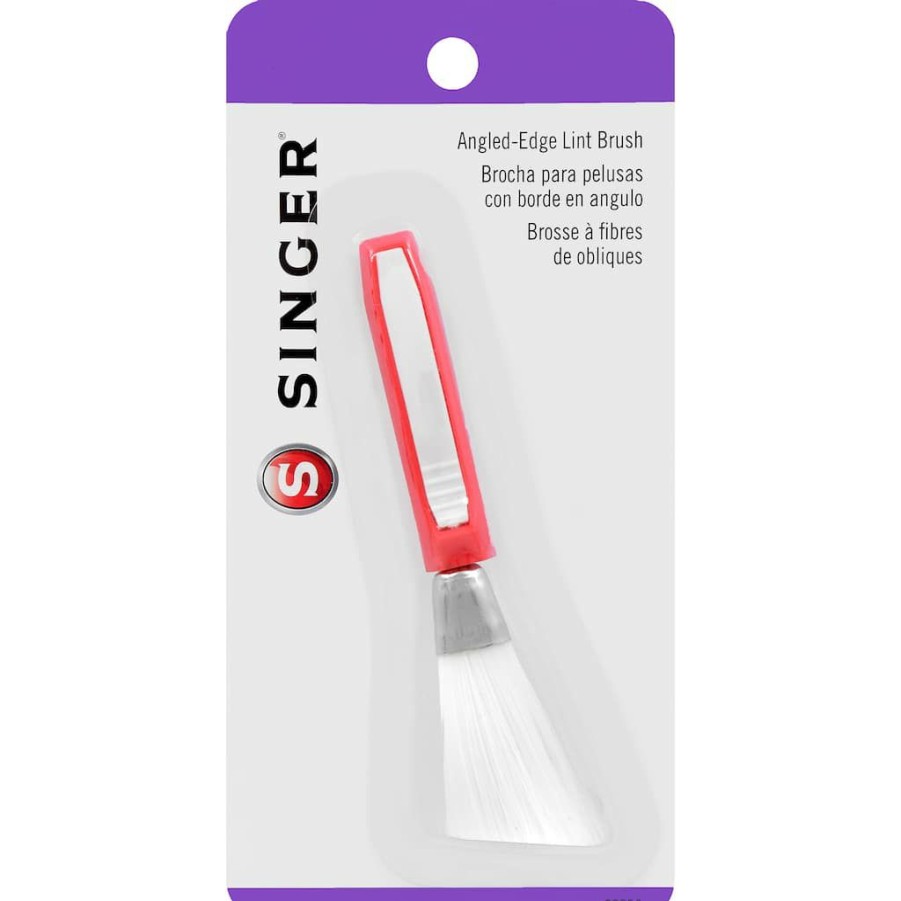 Fabric & Sewing Shop * | Top 10 Singer Angled-Edge Lint Brush