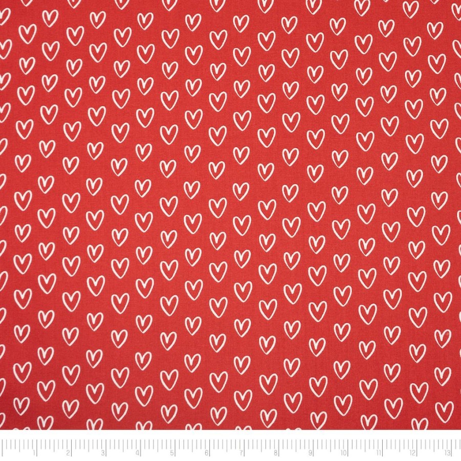 Fabric & Sewing Shop * | Coupon Singer Red Heart Cotton Fabric