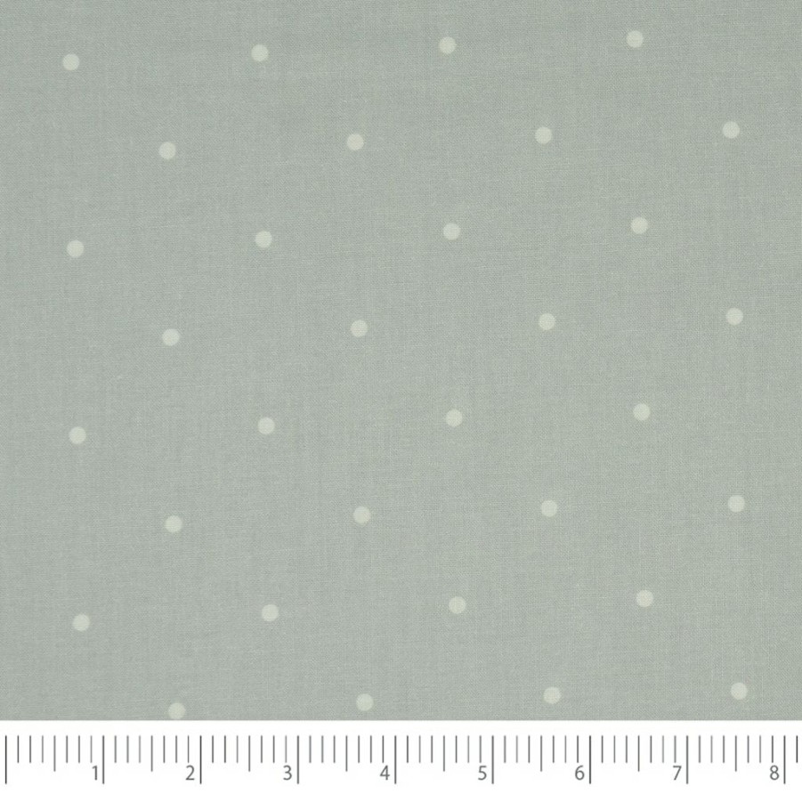 Fabric & Sewing Shop * | Best Sale Singer Green Cactus Days Dots Cotton Fabric