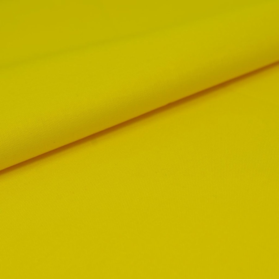 Fabric & Sewing Shop * | Hot Sale Singer Vibrant Yellow Cotton Fabric