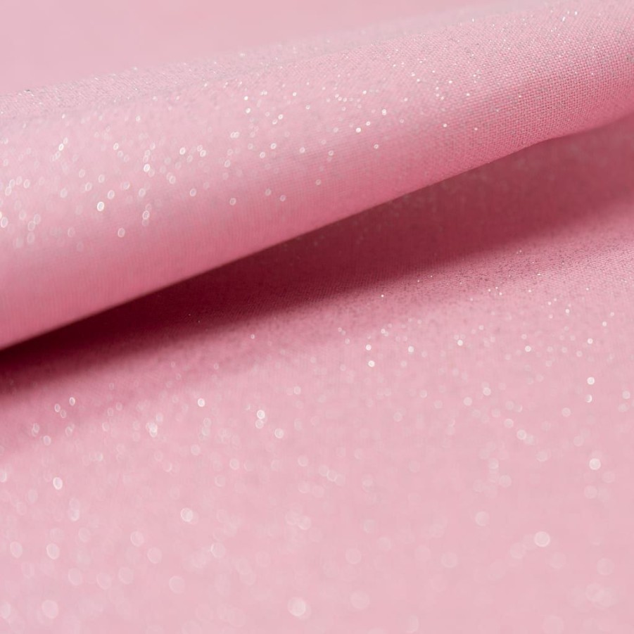 Fabric & Sewing Shop * | Wholesale Singer Glitter Pink Cotton Fabric