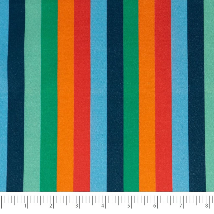 Fabric & Sewing Shop * | Best Sale Singer Monster Stripe Print Cotton Fabric