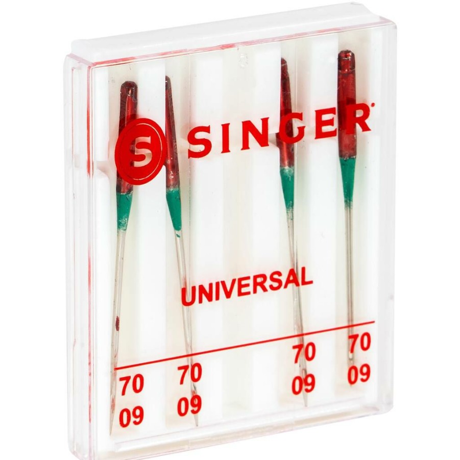 Fabric & Sewing Shop * | Outlet Singer Size 9/70 Universal Regular Point Machine Needles, 4Ct.