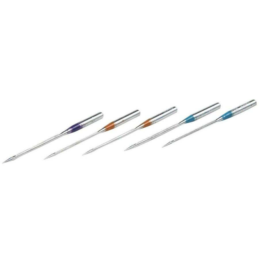 Fabric & Sewing Shop * | Discount Singer Universal Regular Point Overlock Machine Needles, 5Ct.