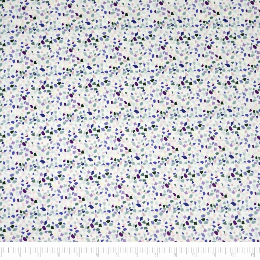 Fabric & Sewing Shop * | Cheapest Singer Purple Party Confetti Cotton Fabric