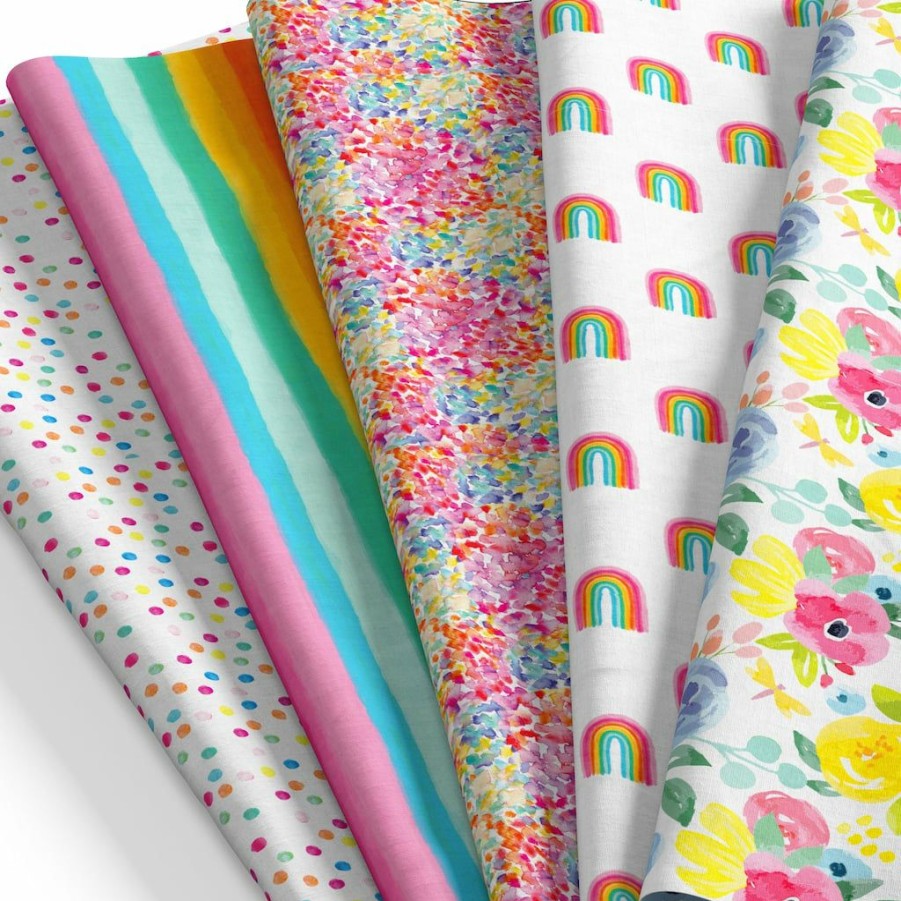 Fabric & Sewing Shop * | Hot Sale Singer Rainbow Day Cotton Fabric Fat Quarters